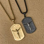 Collier cruciforme superposé moderne avec le Notre Père : Dévotion multicolore