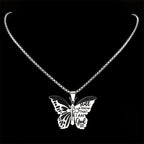 Salmos 46:10 Collar Mariposa Cruz: Herencia Bíblica de Fe para la Vida Diaria