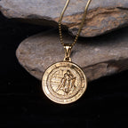 Collar con colgante Armadura de Dios: Protección espiritual y devoción eterna