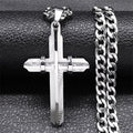 Collier Croix Déclaration : Artisanat Audacieux et Symbole Spirituel pour un Style Inspiré par la Foi
