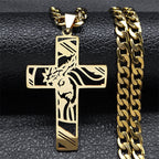 Collar Cruz Corona de Espinas: Simbolismo Sagrado y Estilo Atrevido