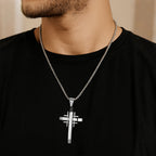 Collier Pendentif Croix Géométrique : Foi Moderne & Dévotion Stylée