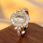 Bague élégante emblème Vierge Marie : un détail sacré pour la dévotion quotidienne
