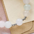 Bracelet de prière Notre-Dame en perles UV changeant de couleur Pastel Glow