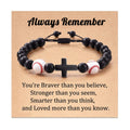 Pulsera de Cuentas Cruz y Deporte: Tierna Devoción para Amantes del Deporte