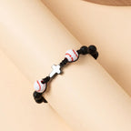 Pulsera de Cuentas Cruz y Deporte: Tierna Devoción para Amantes del Deporte