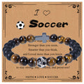 Pulsera deportiva de ojo de tigre y mate: Recordatorio constante de fuerza para la vida diaria