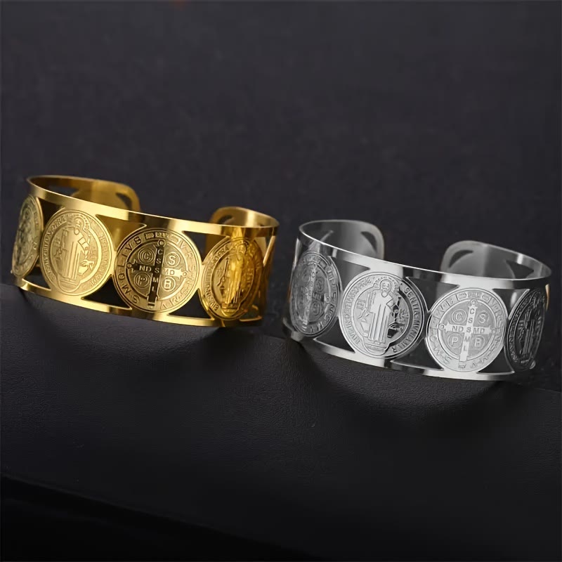 Bracelet-médaille de Saint Benoît : un rappel portable de la Grâce Divine