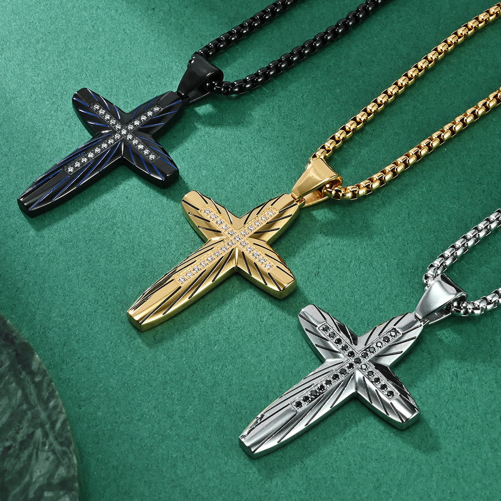 Croix Scintillante : un rappel tactile de votre foi pour le quotidien