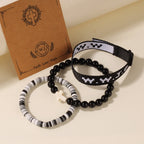 Pulsera con mensaje de fe y cruz con tarjeta WWJD: recuerdo listo para regalar