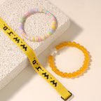 Pulsera con mensaje de fe y cruz con tarjeta WWJD: recuerdo listo para regalar