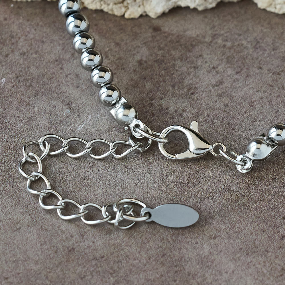 Bracelet Matthieu 19:26 & Psaume 46:5 (allemand) : un rappel discret de la présence divine