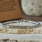 Pulsera Dios Es Primero y Salmo 46:5: Compañero Constante para la Rutina Diaria