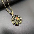 Collar Efesios 6 Vintage de 3 colores: Recordatorio silencioso de la fuerza espiritual