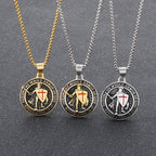 Collar Efesios 6 Vintage de 3 colores: Recordatorio silencioso de la fuerza espiritual