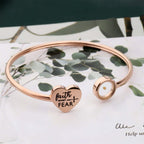 Bracelet 3 couleurs Foi contre Peur avec graine de moutarde : un rappel constant d'espoir