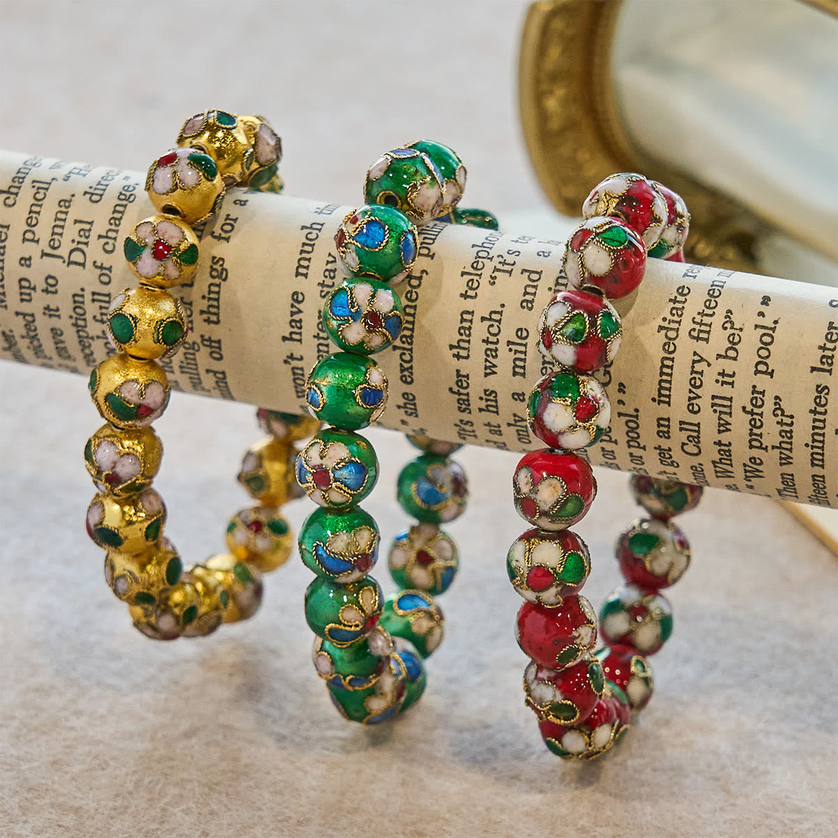 Pièces de foi en filigrane d'émail cloisonné : Un réconfort riche avec une symbolique sacrée