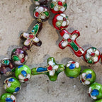 Pièces de foi en filigrane d'émail cloisonné : Un réconfort riche avec une symbolique sacrée
