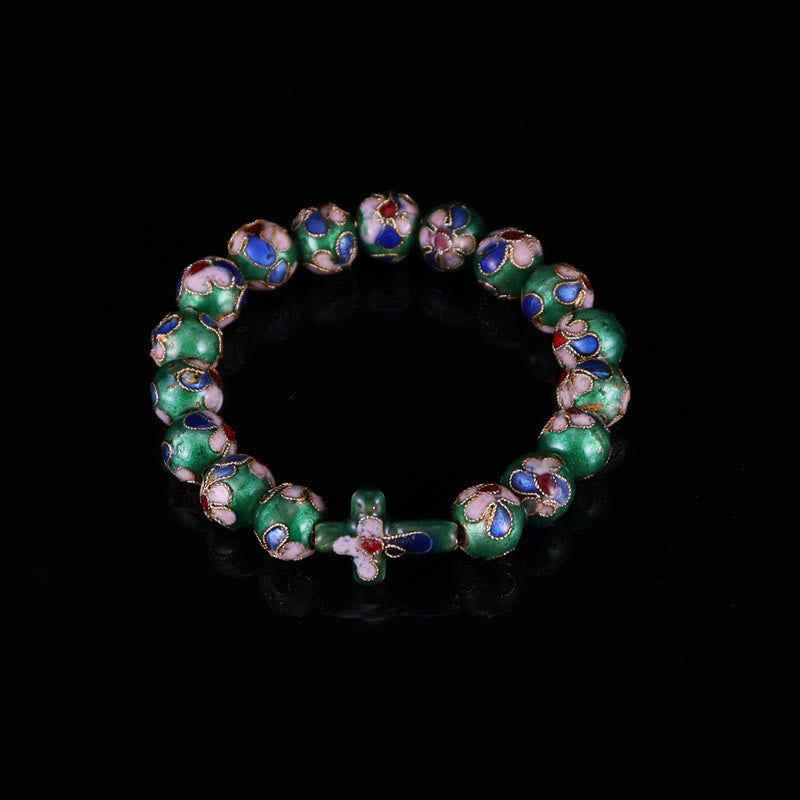 Pièces de foi en filigrane d'émail cloisonné : Un réconfort riche avec une symbolique sacrée