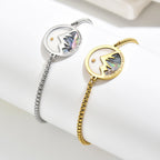 Pulsera Semilla de Mostaza y Montaña de 2 Colores: Fe Inquebrantable para el Uso Diario