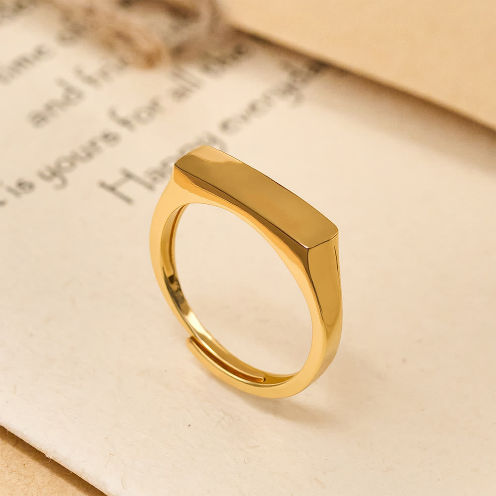 Anillo "I Love JESUS" Esculpido con Luz: Amor Radiante para Llevar a Diario