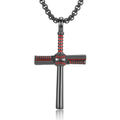 Pendentif croix motif baseball : Foi et passion pour un usage quotidien