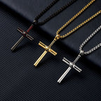 Pendentif croix motif baseball : Foi et passion pour un usage quotidien