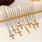 Collier Croix Multidesign : Le rappel silencieux de Sa fidélité