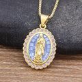 Collar Nuestra Señora de Tonos Suaves: Gracia Reconfortante para Días Ajetreados
