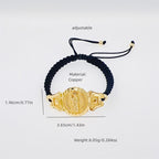 Bracelet multi-cordons Notre-Dame : Un doux rappel de Sa sollicitude