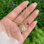 Collier Notre-Dame et Sacré-Cœur en 6 styles : Bijoux élégants imprégnés de foi