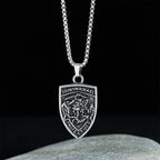 Collier Pendentif Bouclier Saint Michel : Incarnez Sa Protection Courageuse