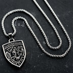 Collier Pendentif Bouclier Saint Michel : Incarnez Sa Protection Courageuse