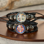 Bracelet multicolore ajustable Saint-Benoît : un symbole contre la négativité et la peur