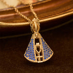 Collier Pendentif Notre-Dame d'Aparecida Protection Divine Style Classique