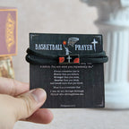 Pulsera de Paracord con Cruz para Baloncesto, Fútbol o Béisbol: Compañero de Fe y Deporte