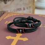Pulsera de Paracord con Cruz para Baloncesto, Fútbol o Béisbol: Compañero de Fe y Deporte