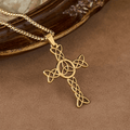 Croix de Saint Patrick irlandaise : Un rappel tactile de foi pour les routines quotidiennes