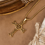 Croix de Saint Patrick irlandaise : Un rappel tactile de foi pour les routines quotidiennes
