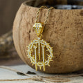 Collier Chaîne Corde Épine & Clous : Un Symbole de Sacrifice Rédempteur