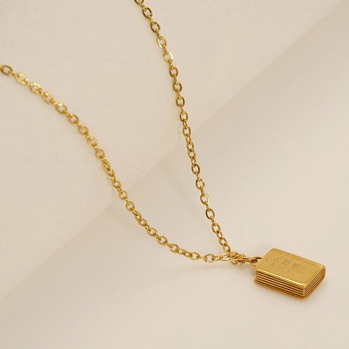 Bible Pendant Necklace with Cross Motif: Elevate Your Style with Spiritual Meaning