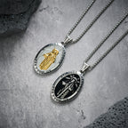 Collar con dije de San Judas Tadeo