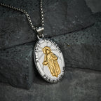 Collar con dije de San Judas Tadeo