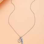 Collier Cœur et Goutte de Graine de Moutarde Foi : Un Symbole de Foi Petite mais Puissante