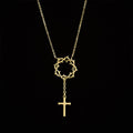 Collar Cruz de Espinas: Un Símbolo de la Pasión y Redención de Cristo
