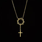 Collar Cruz de Espinas: Un Símbolo de la Pasión y Redención de Cristo