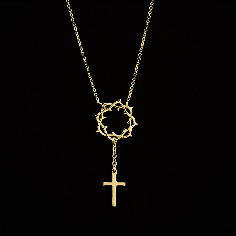 Collar Cruz de Espinas: Un Símbolo de la Pasión y Redención de Cristo