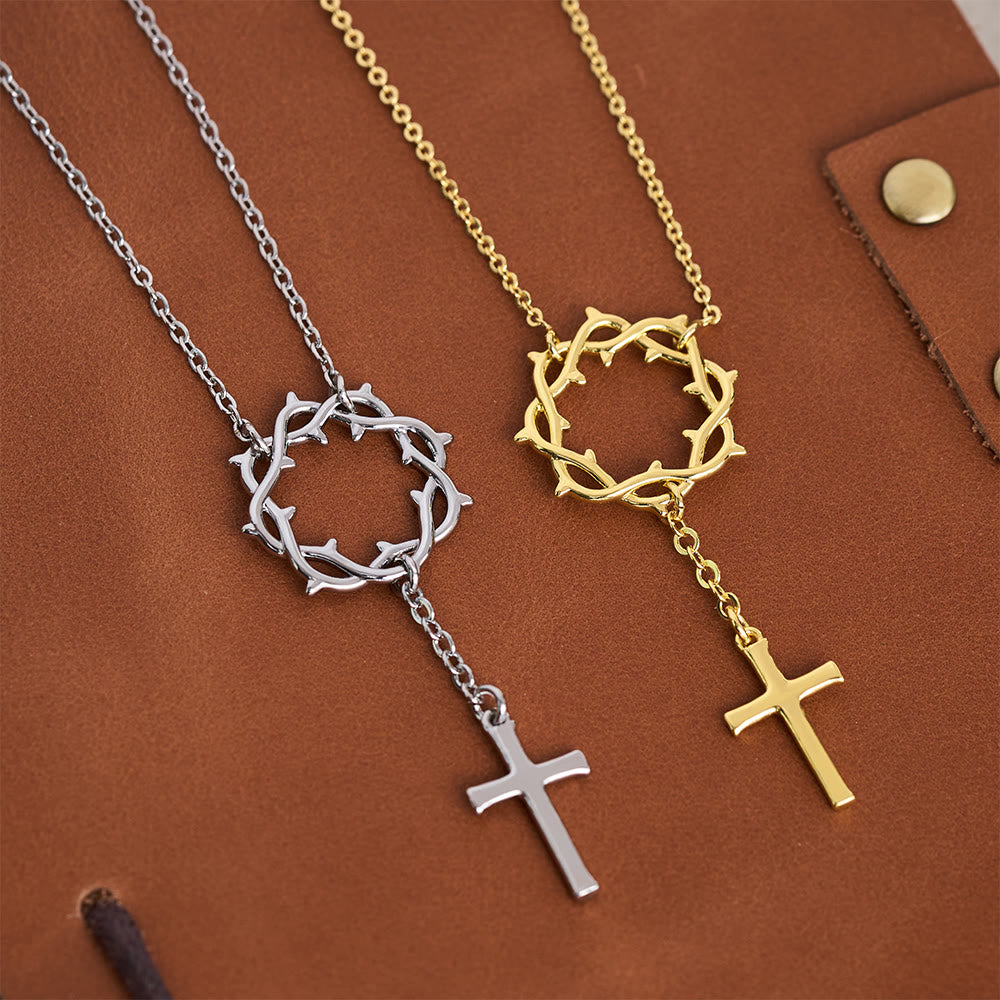Collar Cruz de Espinas: Un Símbolo de la Pasión y Redención de Cristo