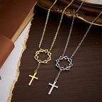 Collar Cruz de Espinas: Un Símbolo de la Pasión y Redención de Cristo