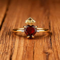 Bague Cristal Sacré-Cœur : Symbole de l'amour inconditionnel du Christ